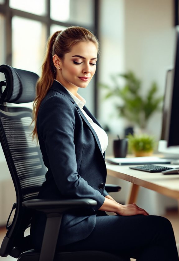 chair stretches for relief